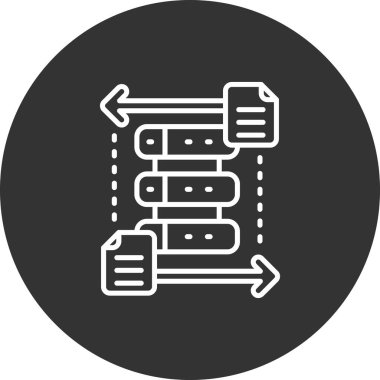 Veri merkezi. Basit resimleme