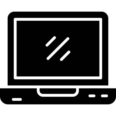 bilgisayar izleyici vektör simgesi