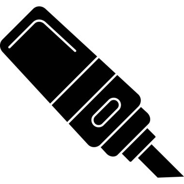 kalem simgesi vektör illüstrasyonu