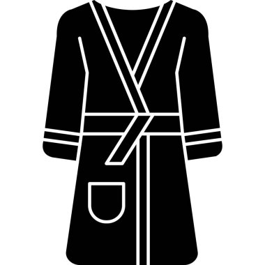 Bir kadın manken simgesinin vektör çizimi