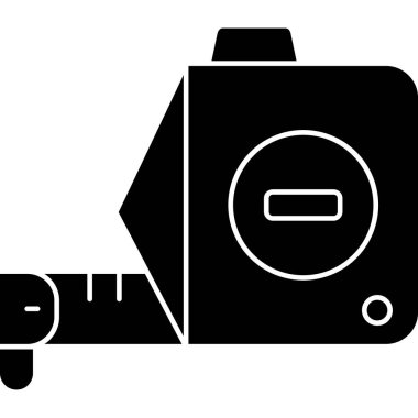 Kamera. Web simgesi basit illüstrasyon