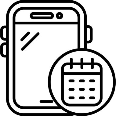 - Telefon. Web simgesi basit illüstrasyon