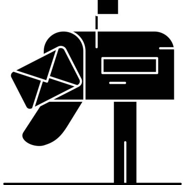 posta simgesi, vektör illüstrasyonu