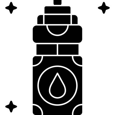 Su şişesi. Basit tasarım