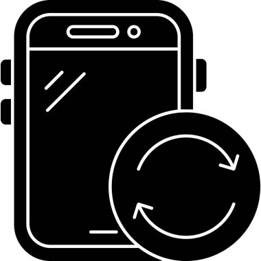 - Telefon. Web simgesi basit tasarım