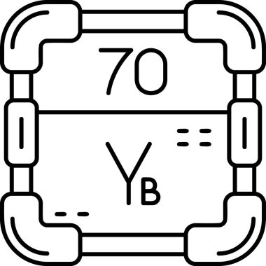Matematik kitabı ikonu vektör illüstrasyonu