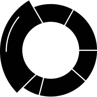 grafik diyagramı simgesi sağlam biçimdedir