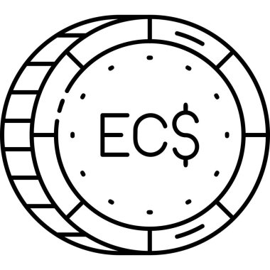 Dolar. Web simgesi basit illüstrasyon