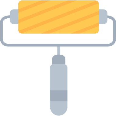 İnşaat seviyesi yapı simgesi düz biçimli