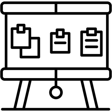 Çizelge. Web simgesi basit illüstrasyon