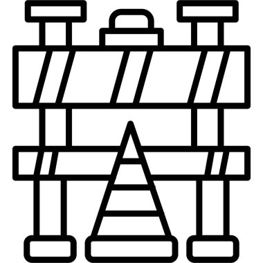 Mimari yapı şehir simgesi taslak biçiminde