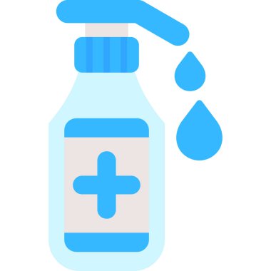 İlaç. Web simgesi basit illüstrasyon