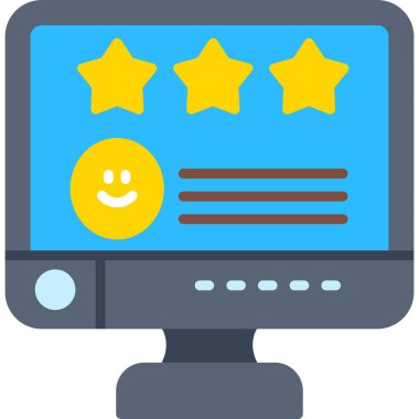 Müşteri değerlendirme vektör tasarımı