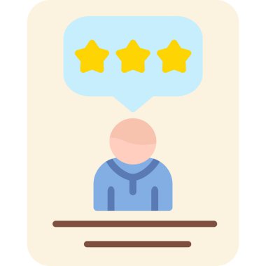 Düz vektör simgesi tasarım müşteri hizmetleri