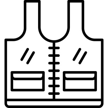 çanta çanta alışveriş simgesi ana hat biçiminde