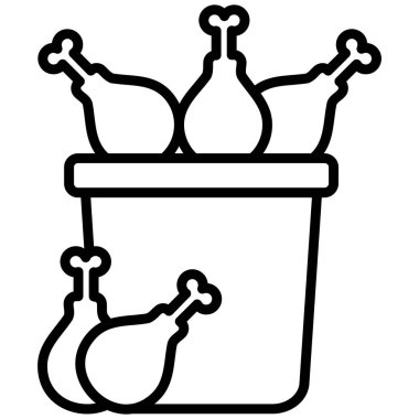 Buz kovası ikonlu taç, taslak biçimi