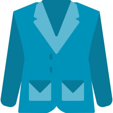 giysi moda simgesi düz stil