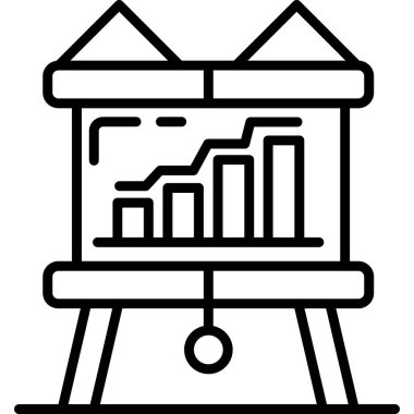 Çizelge. Web simgesi basit illüstrasyon
