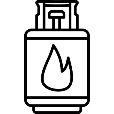 alev aydınlatma simgesi, özet biçimi