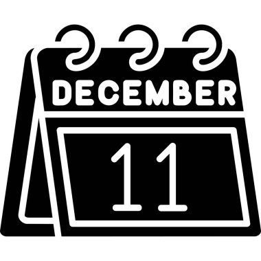 Takvim simgesi tasarımı, vektör illüstrasyonu