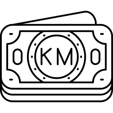 Para için. Web simgesi basit illüstrasyon