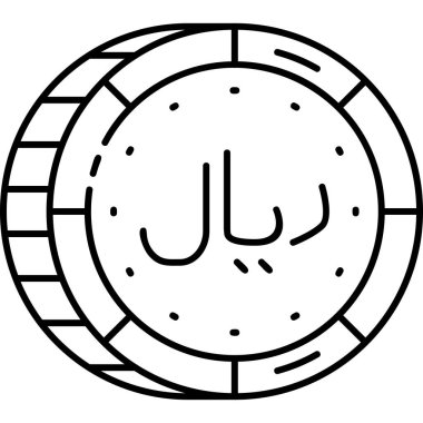 Bir saat simgesinin vektör illüstrasyonu