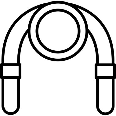 Modern bir simge tasarımının vektör illüstrasyonu