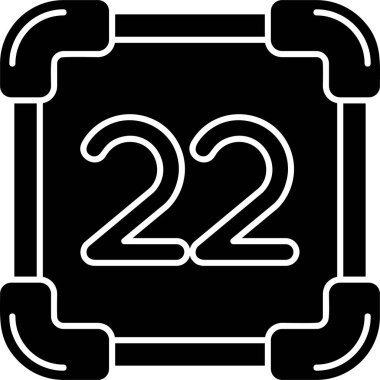 Takvim simgesi vektör illüstrasyonu