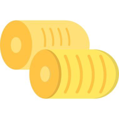 Modern yiyecek simgesinin vektör çizimi