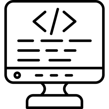 Web simgesi tasarımı, vektör illüstrasyonu