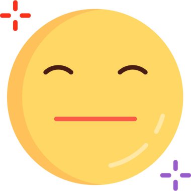 yüz simgesi, vektör illüstrasyonu