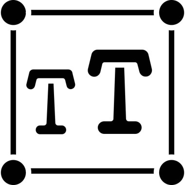 Masa simgesi. Web için tablo vektör simgelerinin özet çizimi