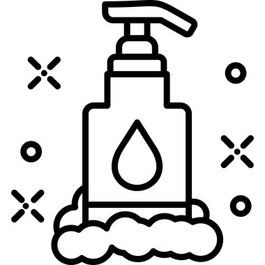 duş banyosu hijyen ikonu