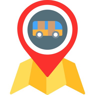 harita pin vektör simgesi