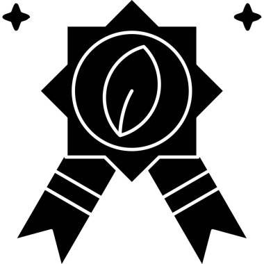 Madalya. Web simgesi basit illüstrasyon