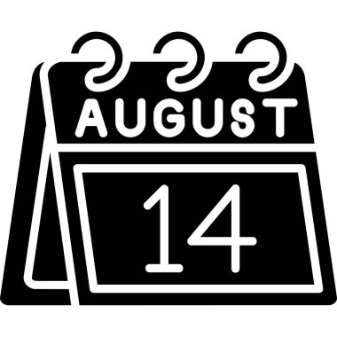 Ağustos 'un 1' i simge tasarımı