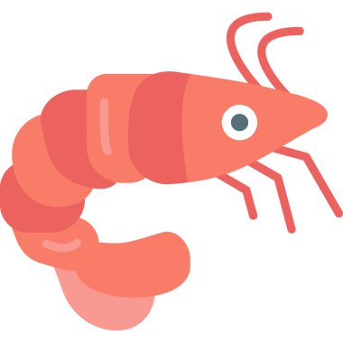 Istakoz simgesi vektör çizimi