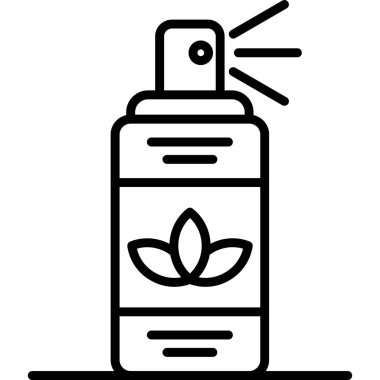 güzellik kozmetik simgesi ana hatları biçiminde