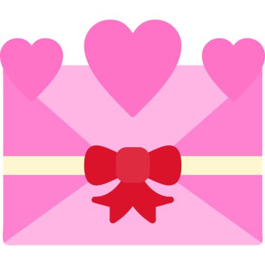 Sevgililer günü, hediye, tebrik kartı, vektör simgesi, arkaplan, vektör