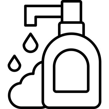 temizlik sıvısı deterjan simgesi