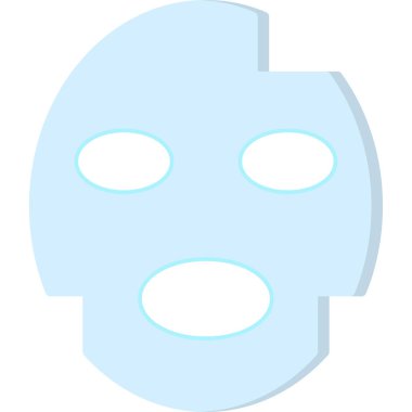 Modern b 'nin vektör çizimi maskesiz