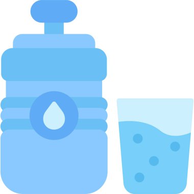 su içilen cam simgesi