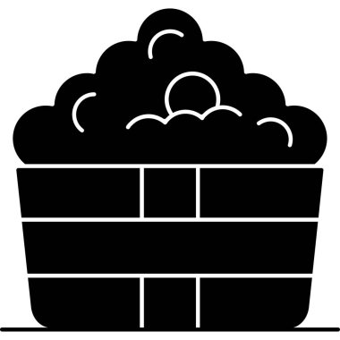 bulut depolama vektörü simgesi