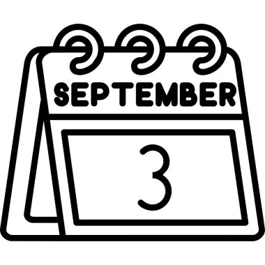 Eylül takvimi Eylül ayının ana hatları biçimi