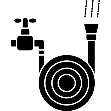 su borusu ve kapakçık vektör çizimi