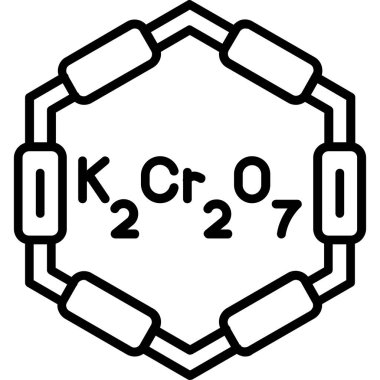 kimyasal element vektör simgesi