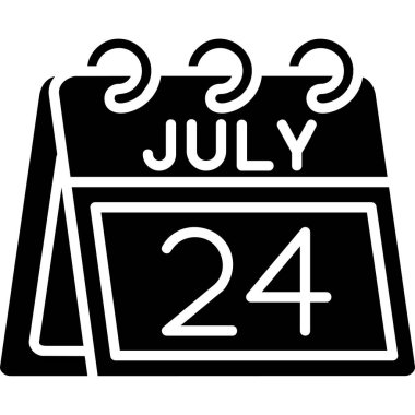 Takvim simgesi, tasarım, vektör illüstrasyonu