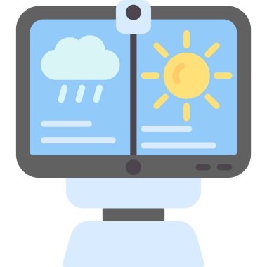 internet bulut hesaplama simgesi