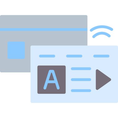 Kredi kartıyla. Web simgesi