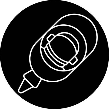 Modern eğitimin vektör illüstrasyonu ikon eksikliği